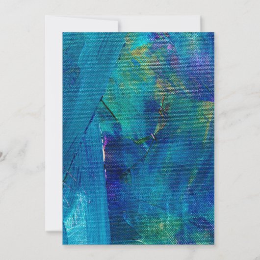 Einladung Postkarte 5" x 7" (Rückseite)