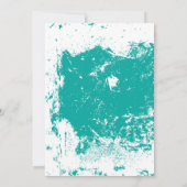 Einladung Postkarte 5" x 7" (Rückseite)