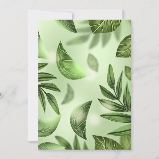 Einladung Postkarte 5" x 7" (Vorderseite)