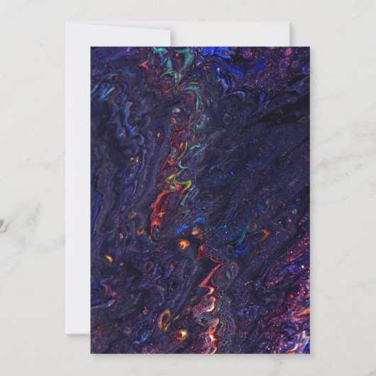 Einladung Postkarte 5" x 7" (Vorderseite)