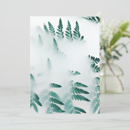 Einladung Postkarte 5" x 7" (Stehend Vorderseite)