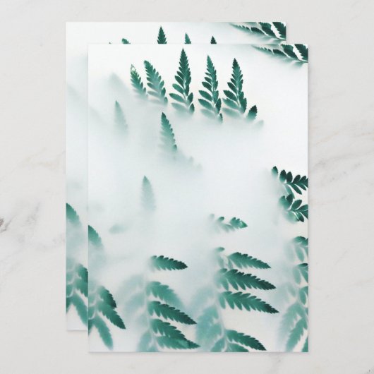 Einladung Postkarte 5" x 7" (Vorne/Hinten)