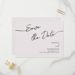 Einladung Postkarte Save the Date.