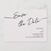 Einladung Postkarte Save the Date. (Vorderseite)