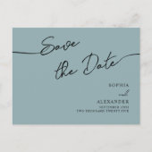 Einladung Postkarte Save the Date. (Vorderseite)