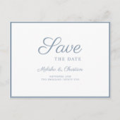Einladung Postkarte Save the Date. (Vorderseite)
