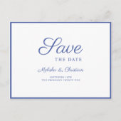 Einladung Postkarte Save the Date. (Vorderseite)