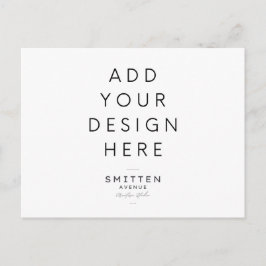 Einladung Postkartendruck