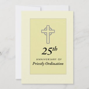 Einladung Priester 25. Jahrestag der Ordination w