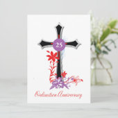 Einladung Priester 25. Ordination Jahrestag (Stehend Vorderseite)