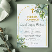 Einladung Primera Comunion Erste Heilige Kommune