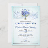 Einladung Primera Comunion Niedlich Erste Kommune (Vorderseite)