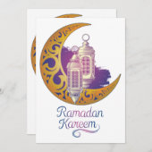 Einladung Ramadans ZusatzRamadan (Vorne/Hinten)
