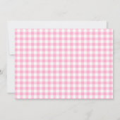 Einladung Retro 40. Geburtstag Pop Kunst heiß rosa (Rückseite)