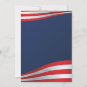 Einladung rot, weiß und braun (Rückseite)