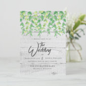 EINLADUNG | Rustikale Vegetation (Stehend Vorderseite)