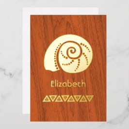 Einladung rustikaler Tropischer Brautparty