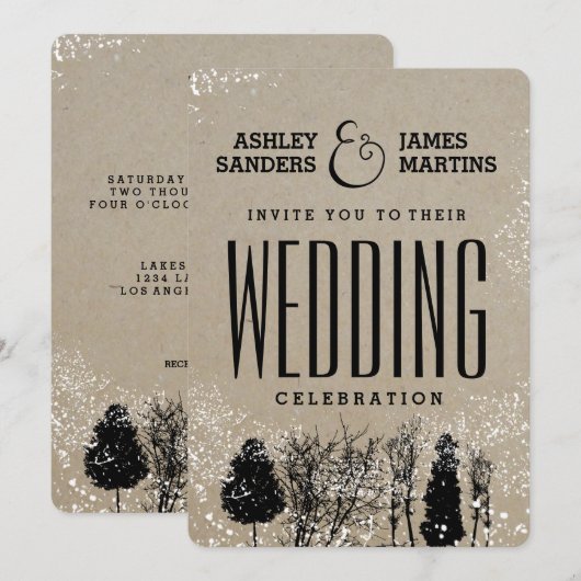 EINLADUNG RUSTISCHER LÄNDER (Vorne/Hinten)