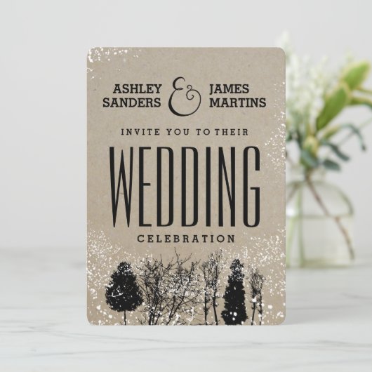 EINLADUNG RUSTISCHER LÄNDER (Stehend Vorderseite)