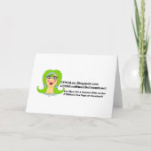 Einladung - Santa On Court (Rückseite)