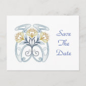 Einladung Save the Date: Jugendstil (Vorderseite)