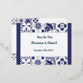 Einladung Save the Date Postkarte (Vorderseite/Rückseite)