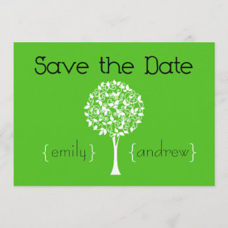 Einladung Save the Date Tree