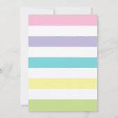 Einladung, Schlummergeburten Party Geburtstag Einladung (Rückseite)