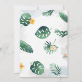 Einladung, Sloth Baby Dusche Einladung (Rückseite)