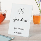 Einladung Sockelschild (In Situ)