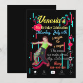 Einladung sozialer Medien (Vorne/Hinten)