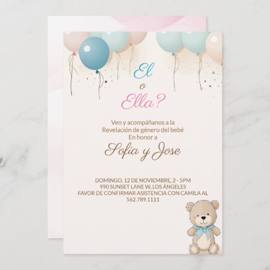 Einladung Spaniens zur Genderforschung - spanische (Vorne/Hinten)