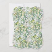 Einladung spanischer Bestätigungsmädchen (Rückseite)