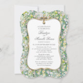 Einladung spanischer Taufmädchen (Vorderseite)