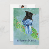 Einladung Stellar Jay Bird zum Custom Memorandum S (Vorne/Hinten)