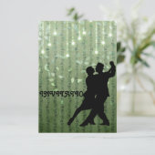 Einladung Tango Flamenco Latino Tanz (Stehend Vorderseite)