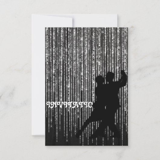 Einladung Tango Flamenco Latino Tanz (Vorderseite)