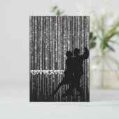 Einladung Tango Flamenco Latino Tanz (Stehend Vorderseite)