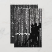 Einladung Tango Flamenco Latino Tanz (Vorne/Hinten)