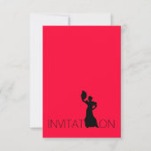 Einladung Tango Flamenco Latino Tanz (Vorderseite)