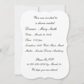 Einladung, Tanz-Erwägungsgrund, Ballett Einladung (Rückseite)