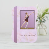 Einladung, Tanz-Erwägungsgrund, Ballett Einladung (Stehend Vorderseite)