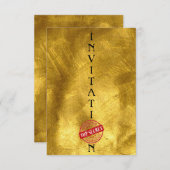 Einladung Top Secret Dance (Vorne/Hinten)