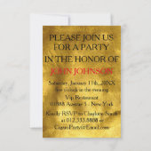 Einladung Top Secret Gentlemen Corporate (Rückseite)