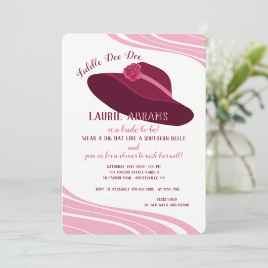 Einladung tragen (Stehend Vorderseite)