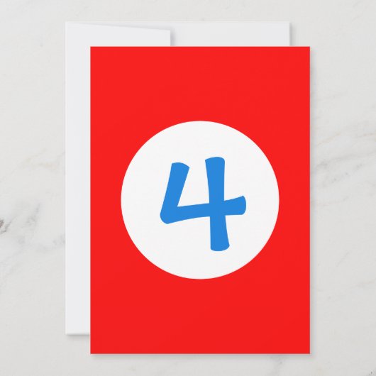 Einladung, Trampolin Geburtstagsparty Einladung (Rückseite)