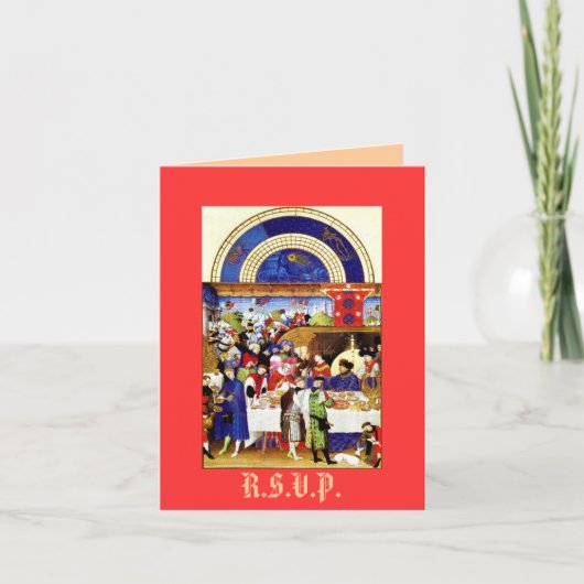 Einladung - Tres Riches Heures du Duc de Berry (Vorderseite)