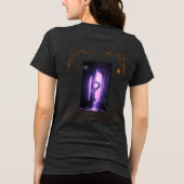 Einladung Tri-Blend Shirt (Rückseite)