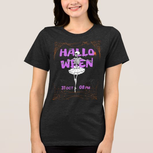 Einladung Tri-Blend Shirt (Vorderseite)