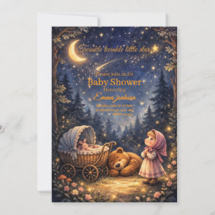 Einladung Twinkle Twinkle Little Star Baby Shower